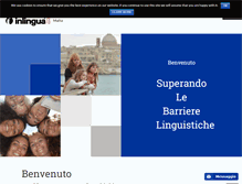 Tablet Screenshot of inlinguamalta.it
